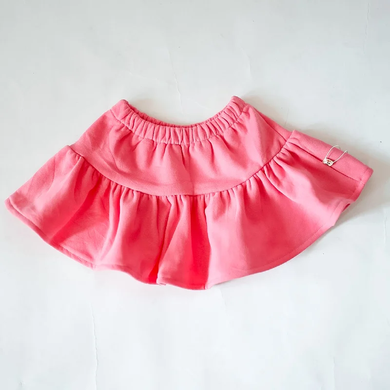 MINI SKIRT in barbie pink pink | GIRLS chiffon skirt airy